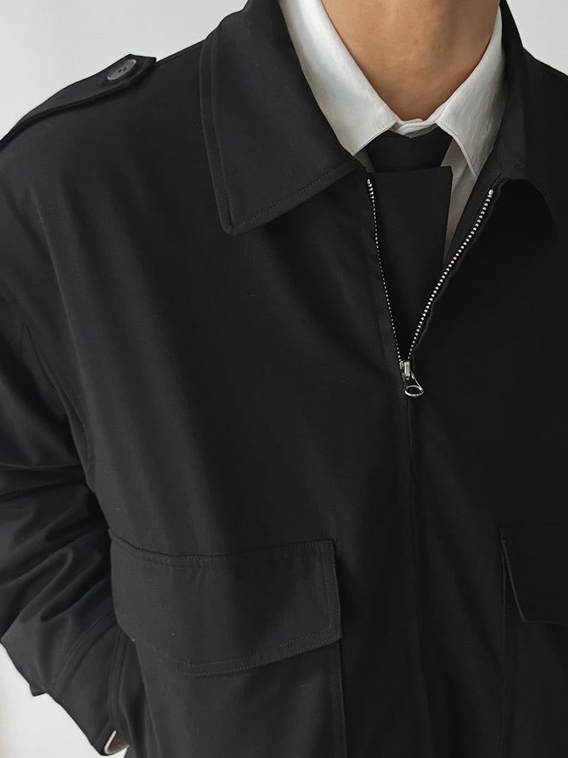 [Premium] 3 TAP Technical Epaulet Blouson (2color)