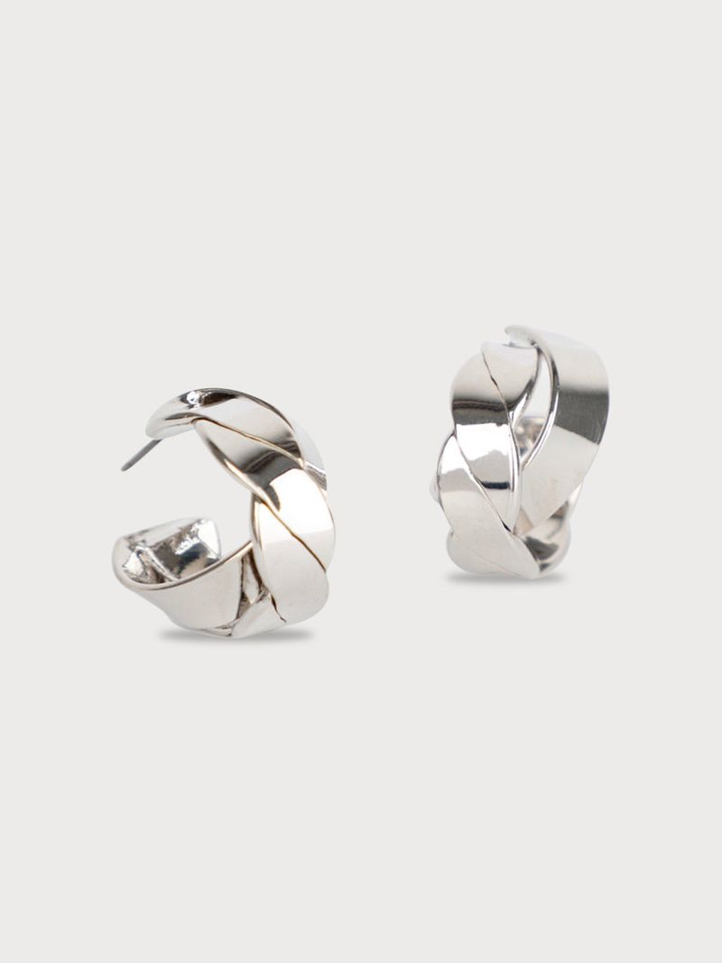 no.15 earring silver