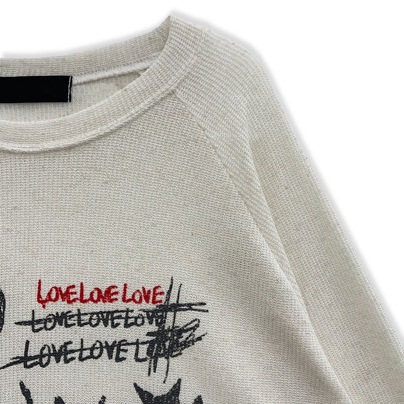 Drawing Printed Knit 2C