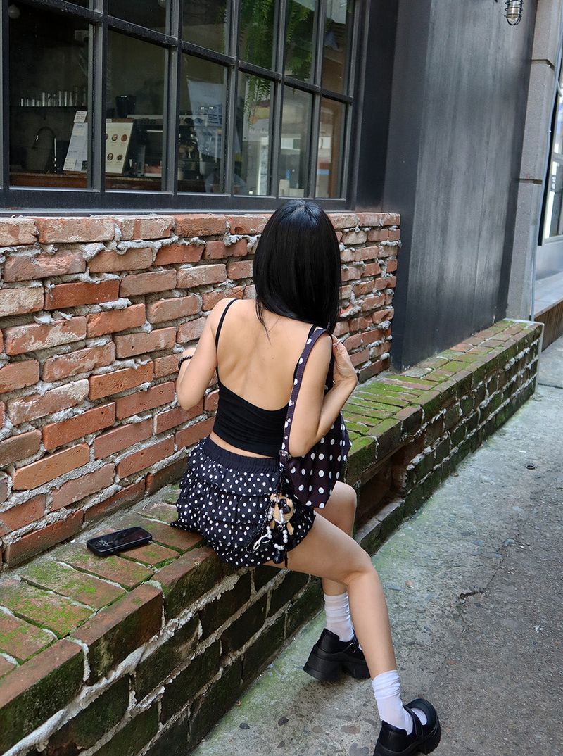 Dot dot mini tote & shoulder bag