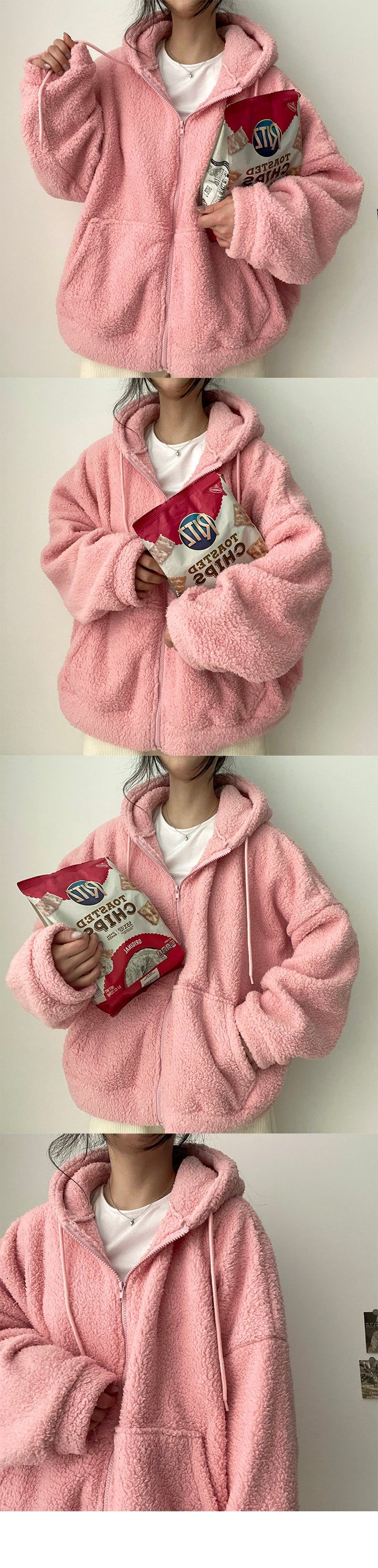 Hihot hood zip-up