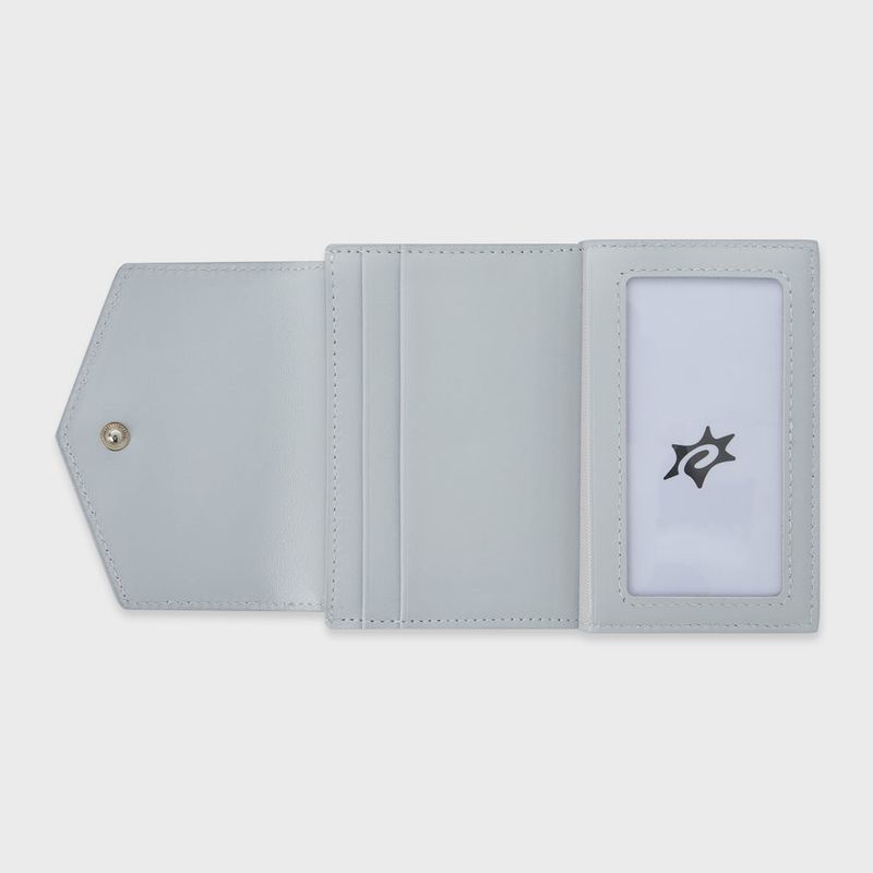 Sunlit Zipper Card Case (Mid Gray)