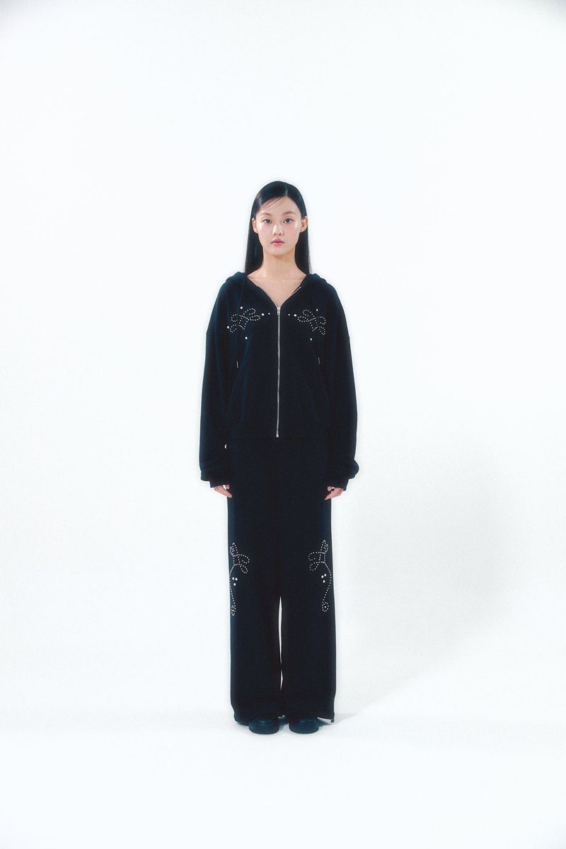 Pearl Track Pants Black