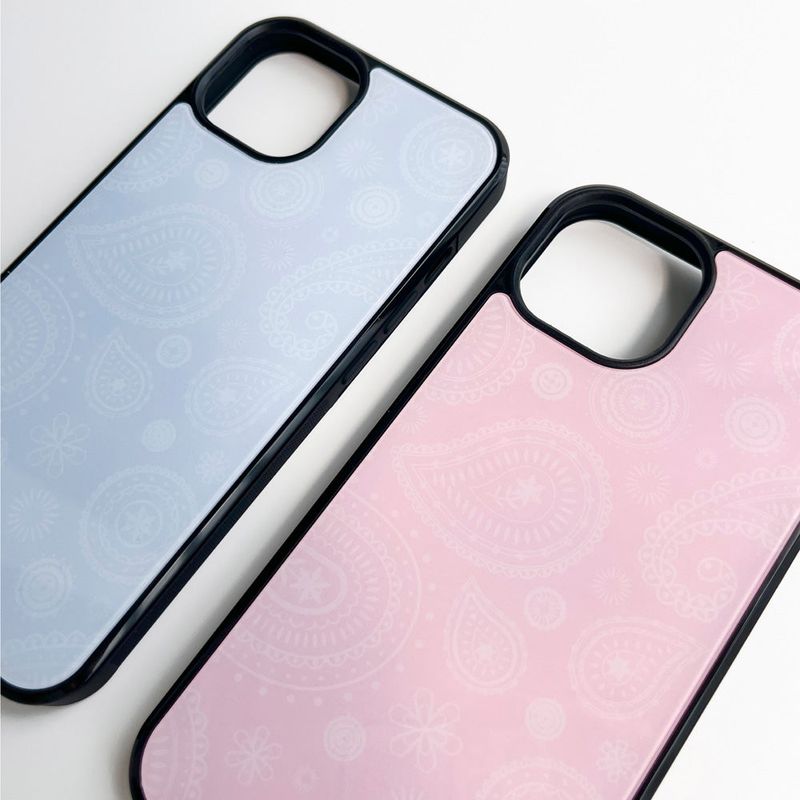 [MADE] pink paisley bumper case
