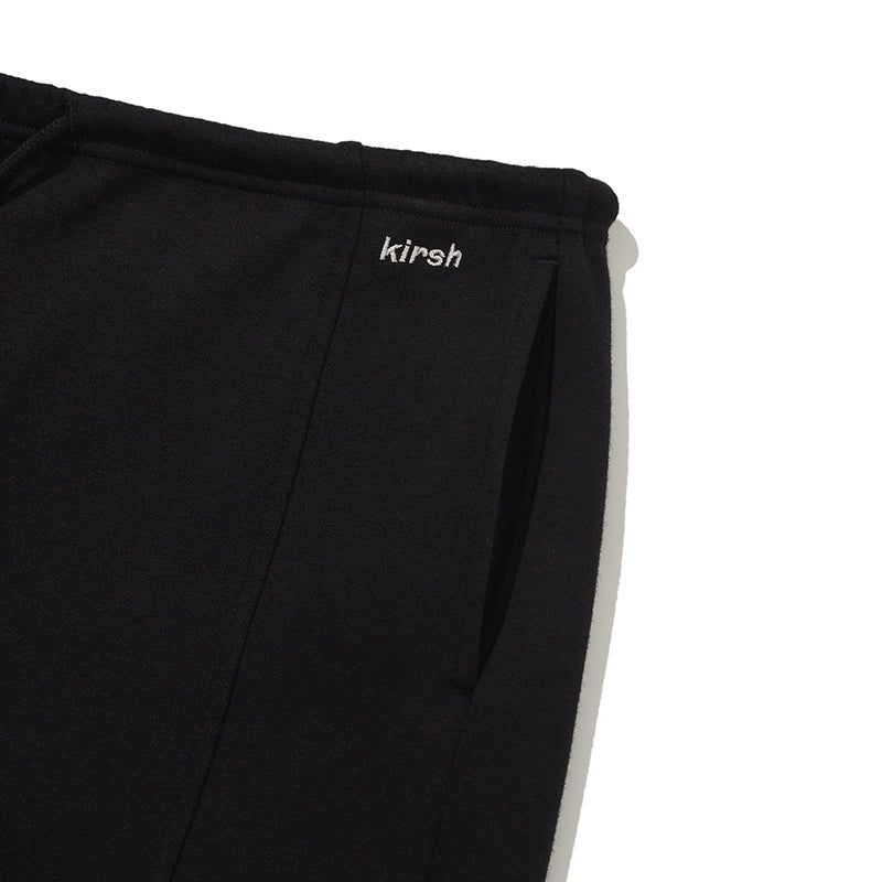 UNION JACK JERSEY MIDI SKIRT [BLACK]