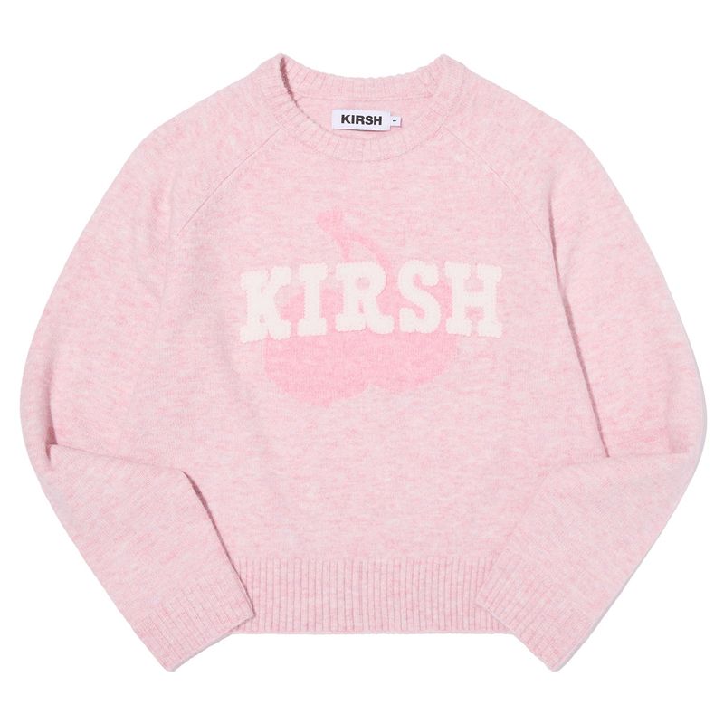 KIRSH（キルシー）の「ルーズフィットパッチワークプルオーバー【ピンク】（Tops）」