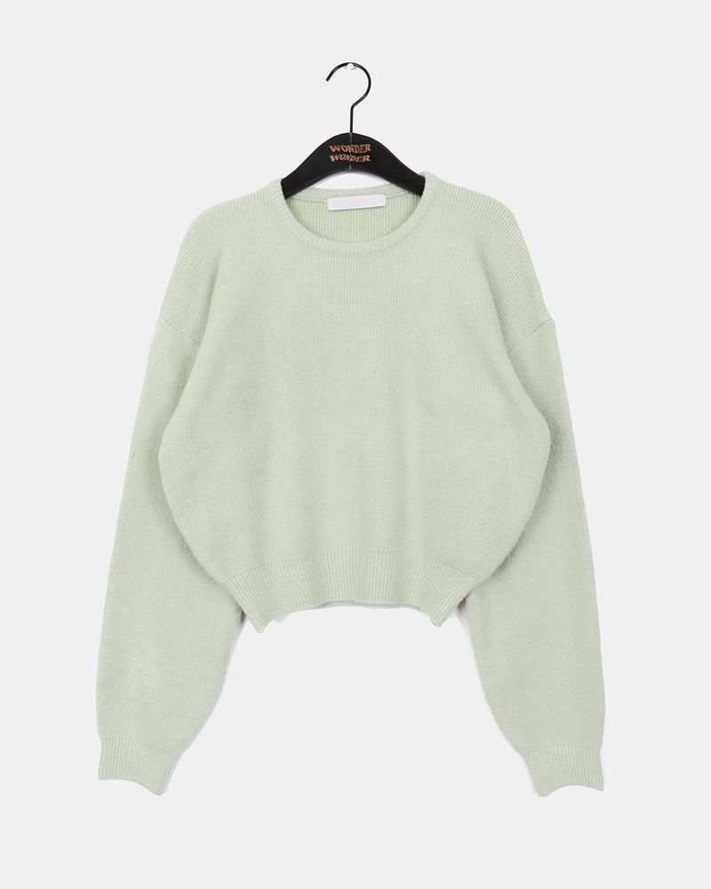 Posol Basic Short Round Knitwear