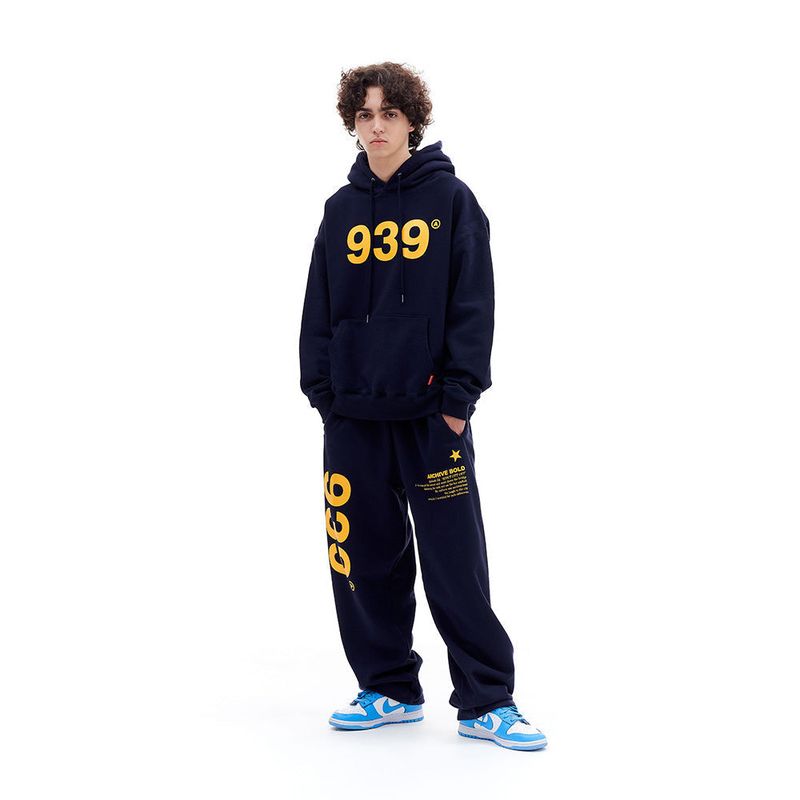 939ロゴスウェットパンツ(ネイビー)
