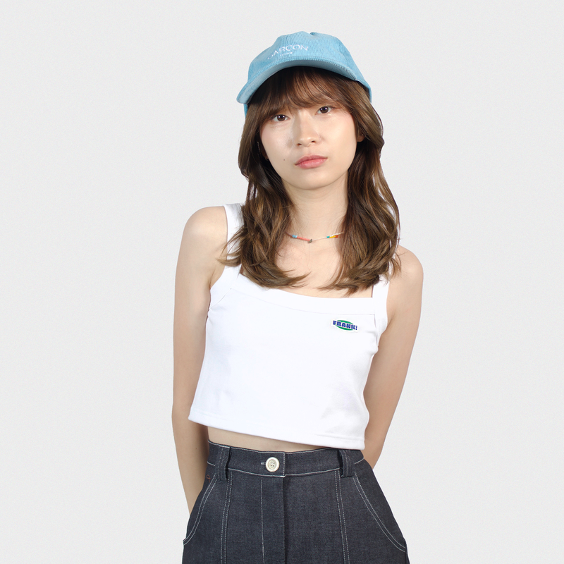 Frank! garcon（ガーコン）の「Alice Tank Top (White)（Tops）」