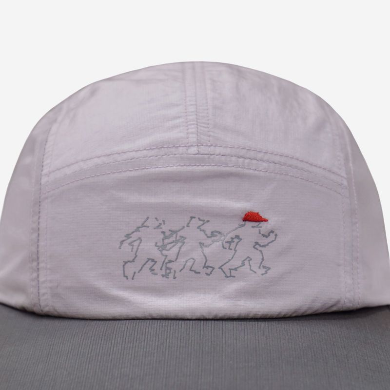 Lightweight Runners Camp Cap (Light Purple/Grey)