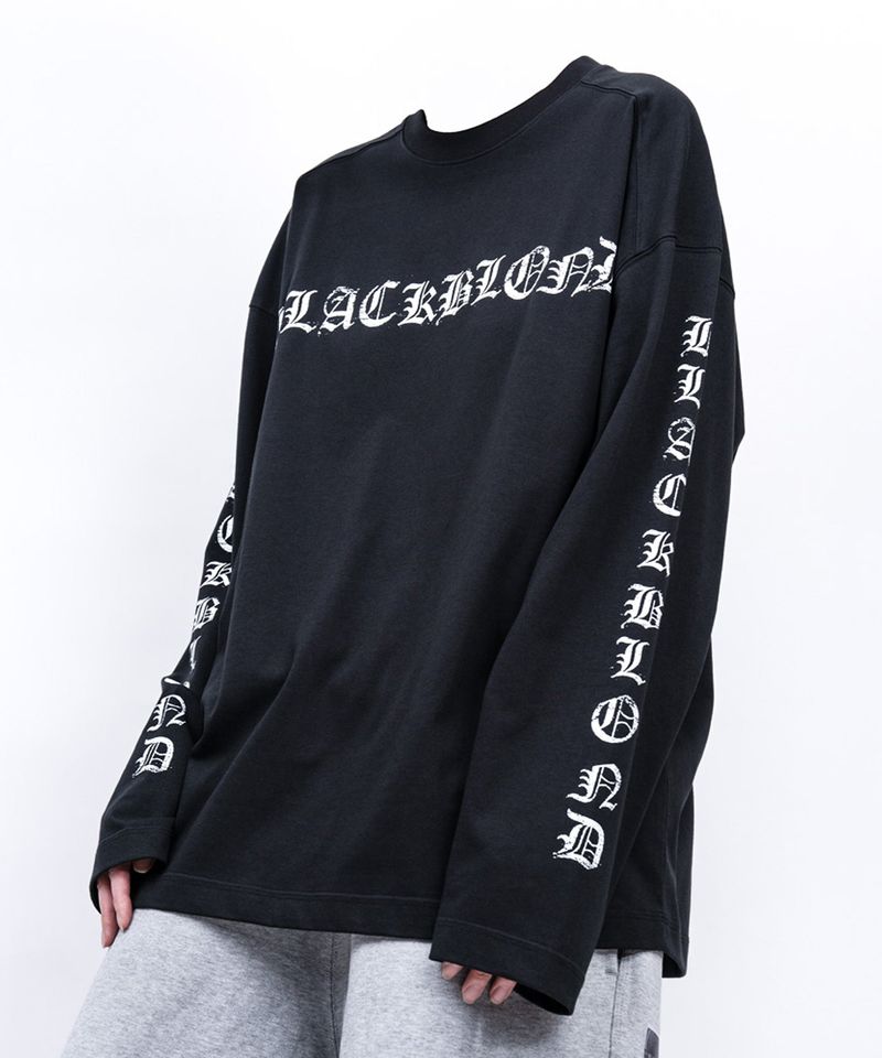 BBD クラッシュドフェイスロングtシャツ