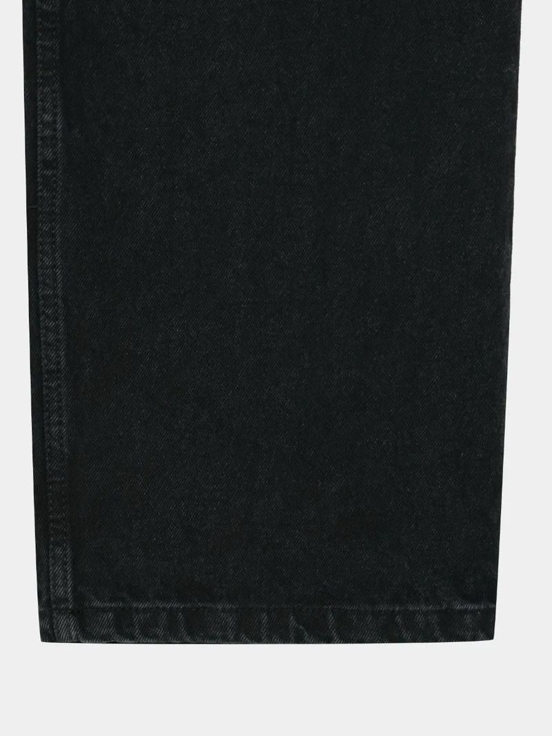 ring zip denim pants