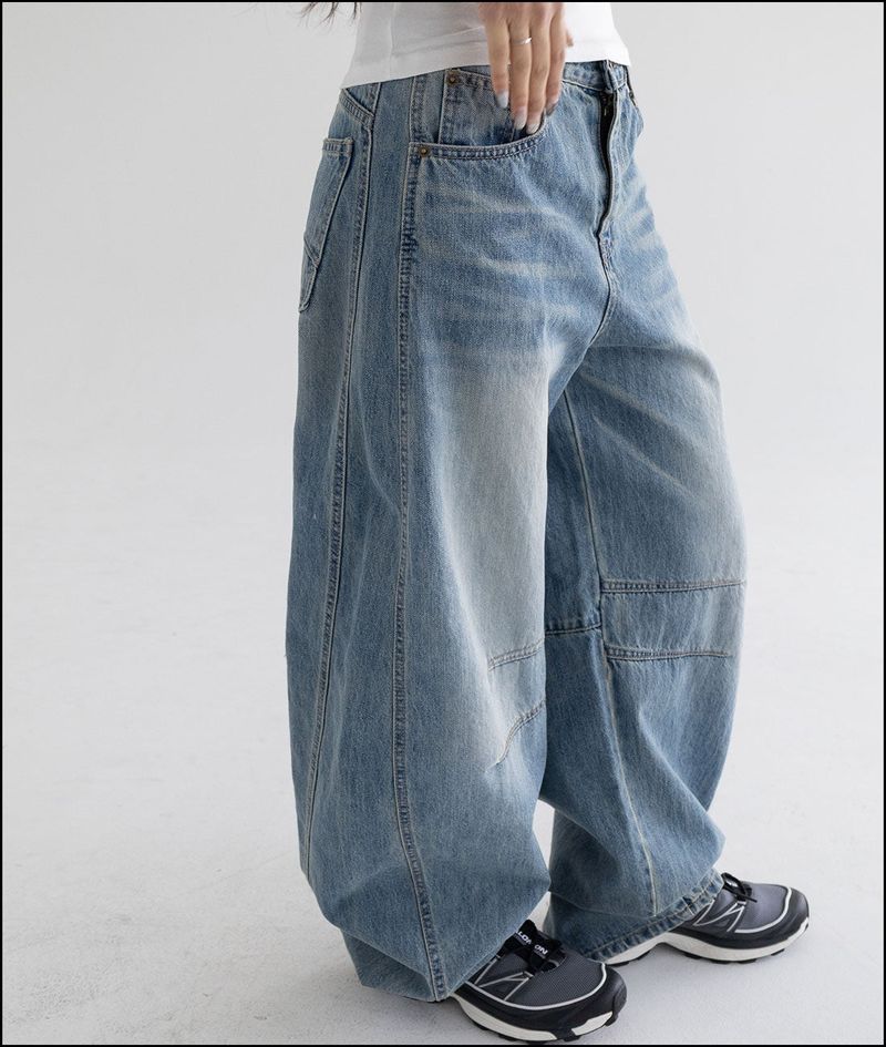 un:tyl(オンタイル)の「Banel datt curved denim pants(Pants)」