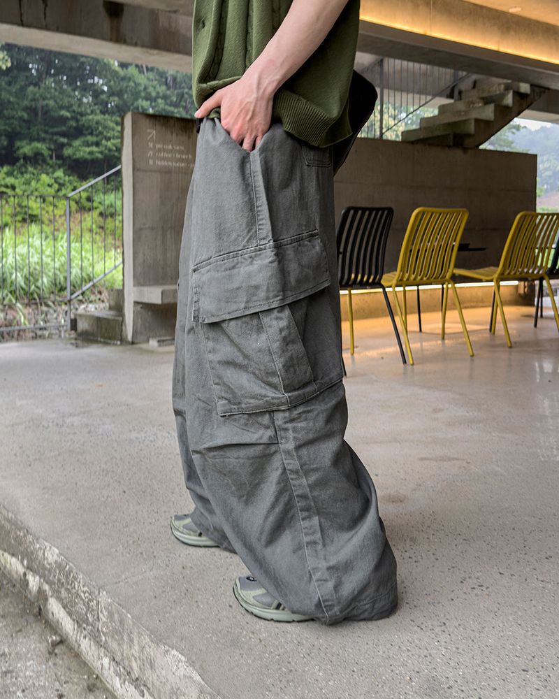 Kabl Hilter Wide Cargo Pants