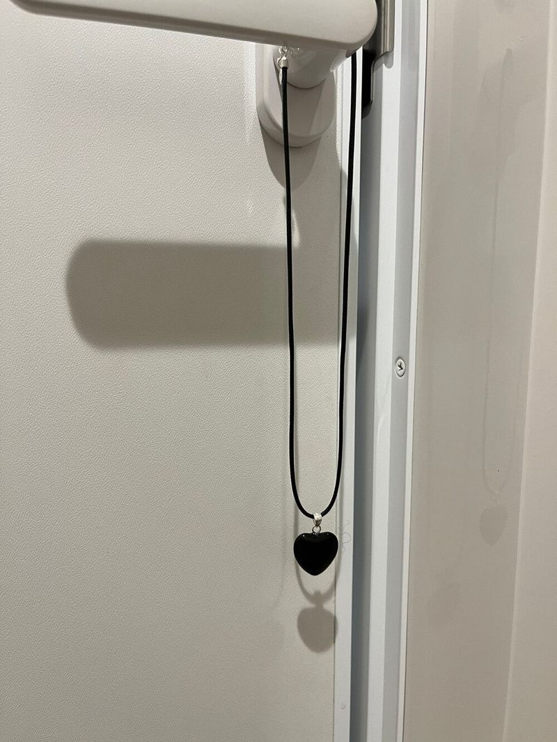 (silver925) Black necklace
