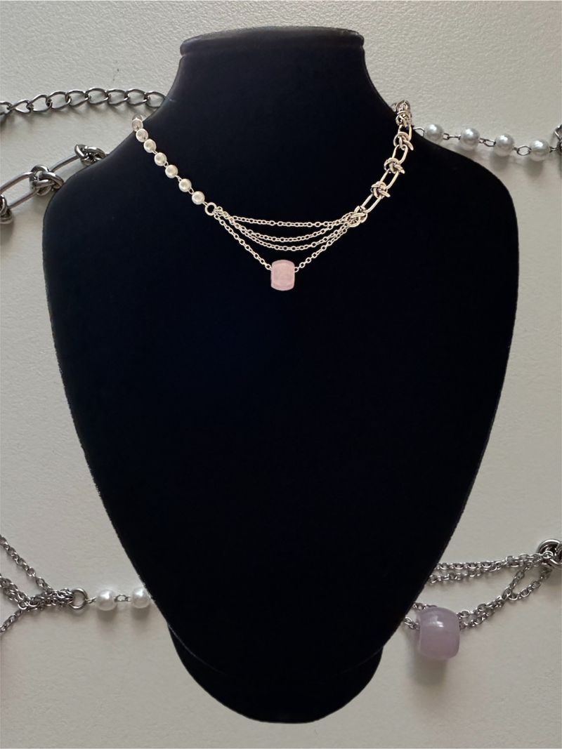 chain layered necklace