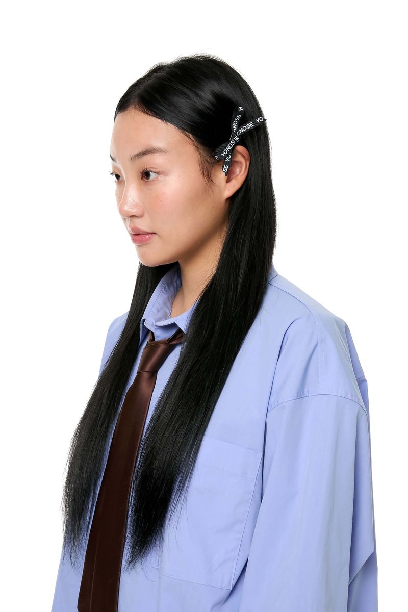 YONOSE RIBBON PIN / BLACK
