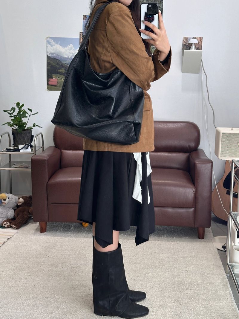 LAP FLARE SKIRT
