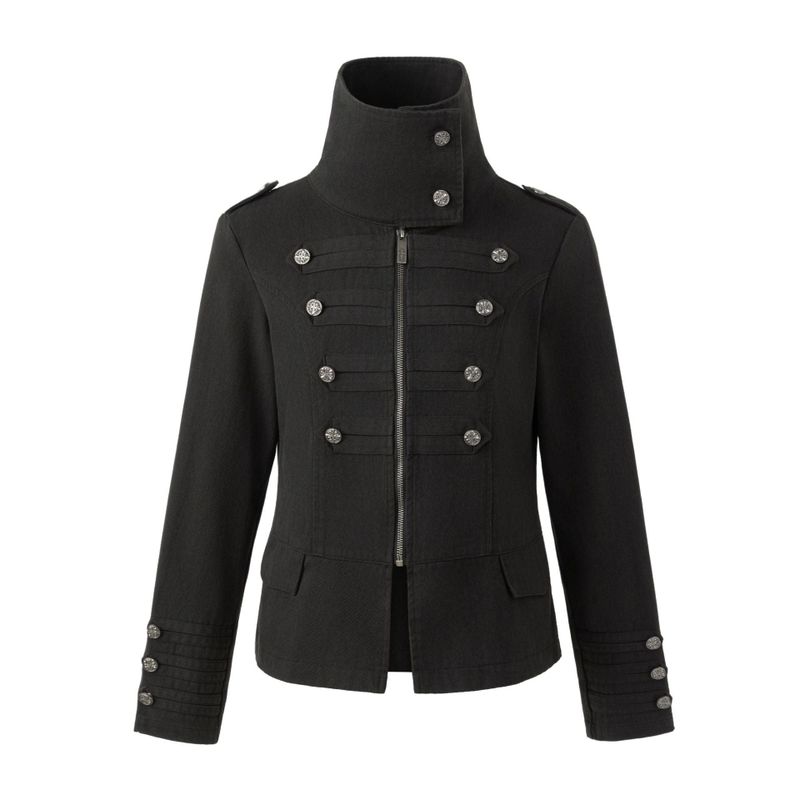 Helena High Neck Military Jacket