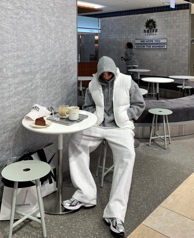  Sydney Heavy Duty Wool Blend Overfit Knit Hoodie