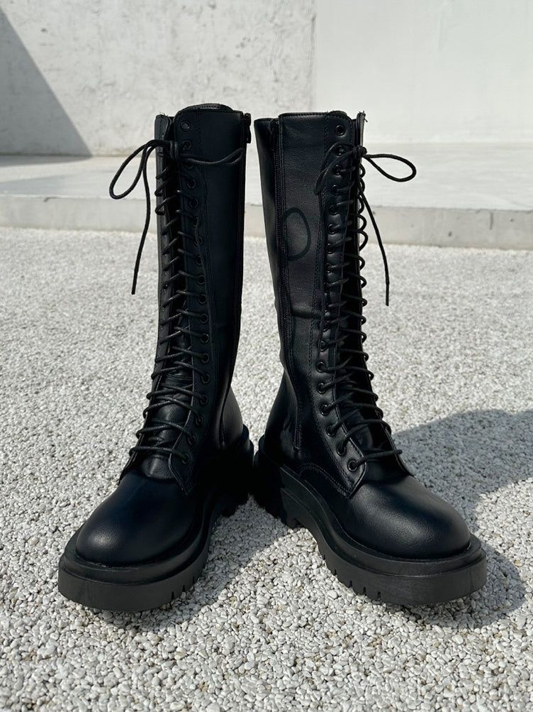 CCORTTI（コルッティ）の「LONG LEG LACE-UP OVERSOLE LONG BOOTS（Shoes）」