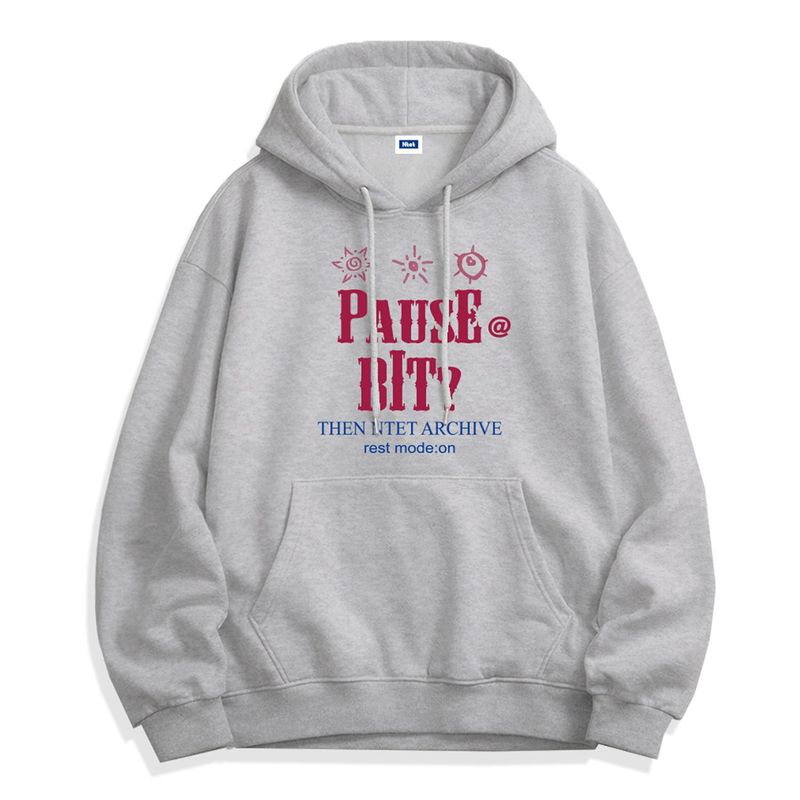 pause a bit hoodie (3color)