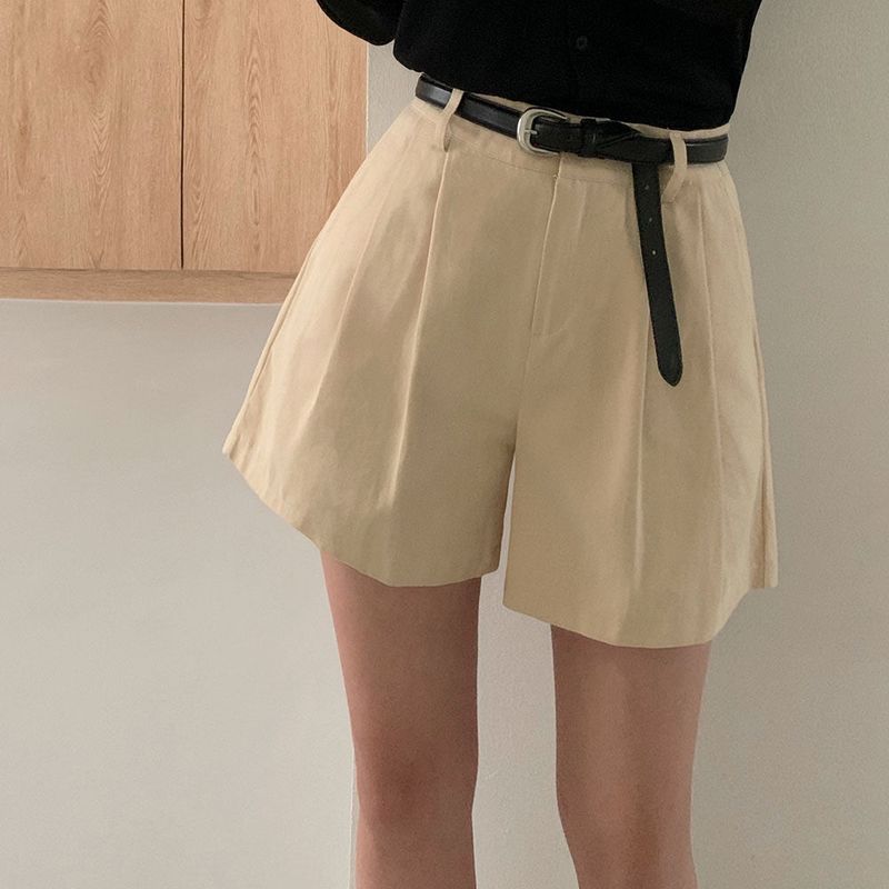 BEIDELLI（ベイデリー）の「ベーシックピンタックコットンショーツ（パンツ）」