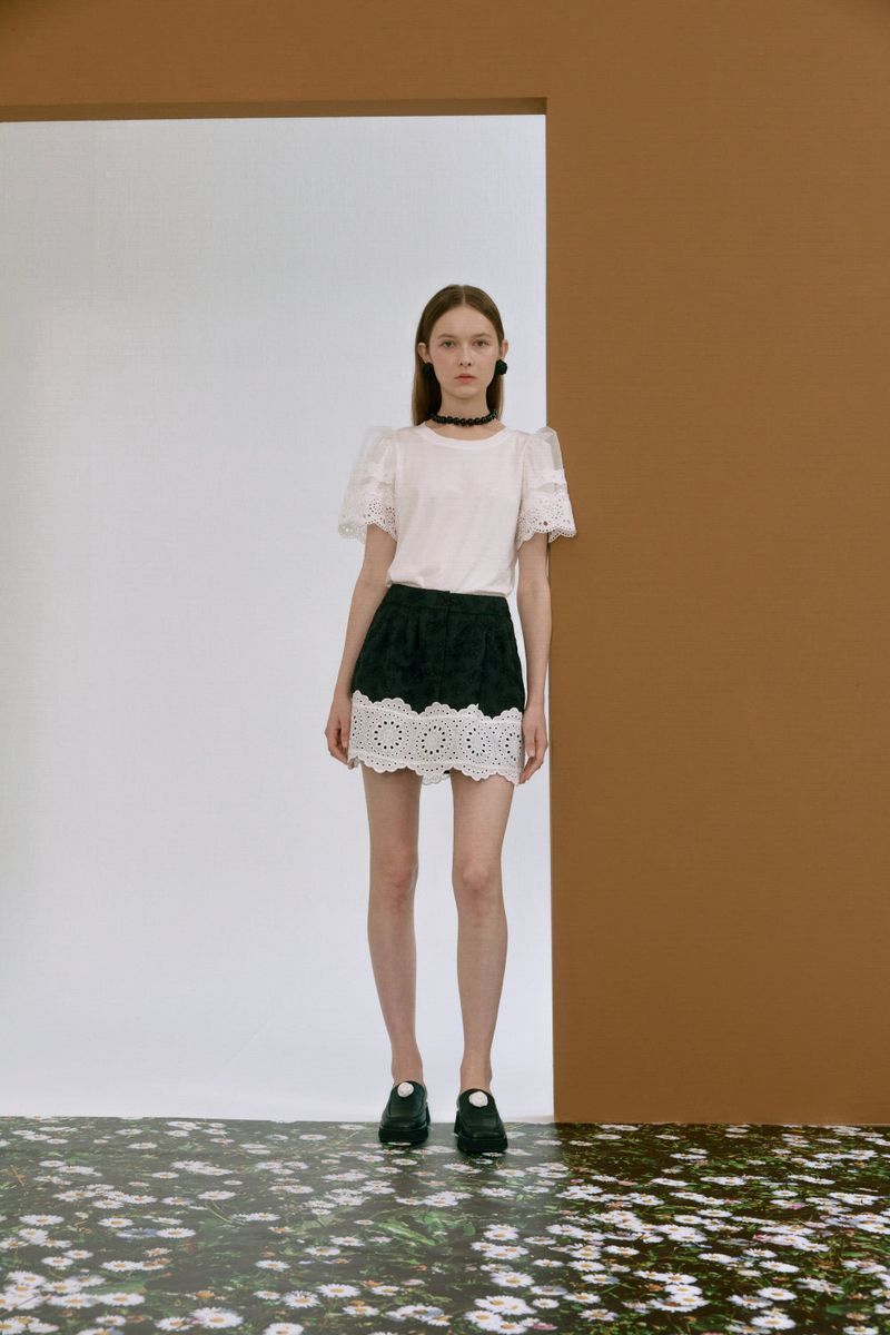 ROMANCHIC(ロマンシック)の「Flower skirt(Skirts)」