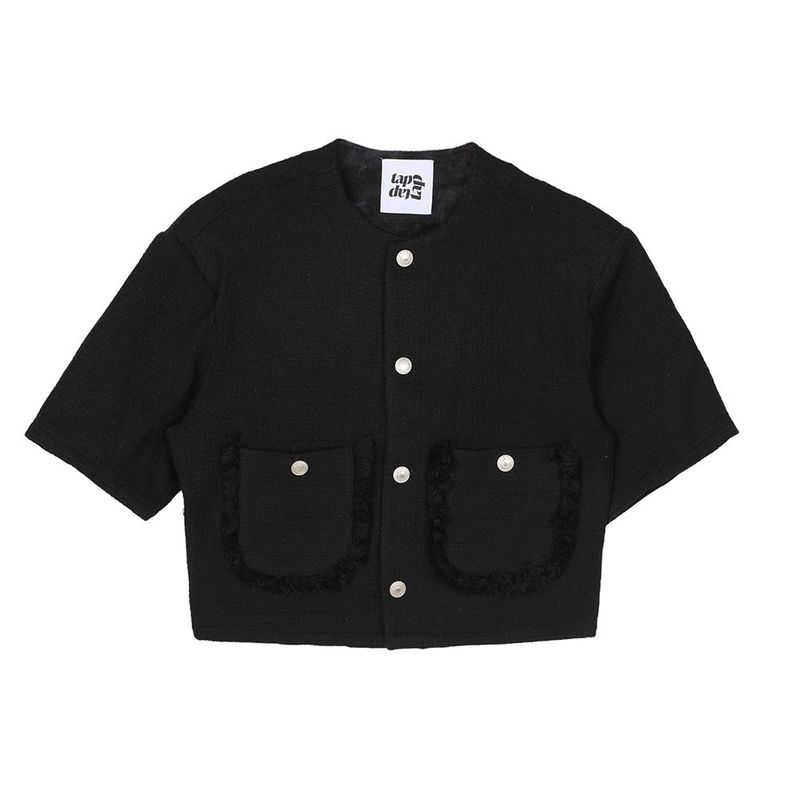 3 TAP Snap Tweed Jacket (2color)
