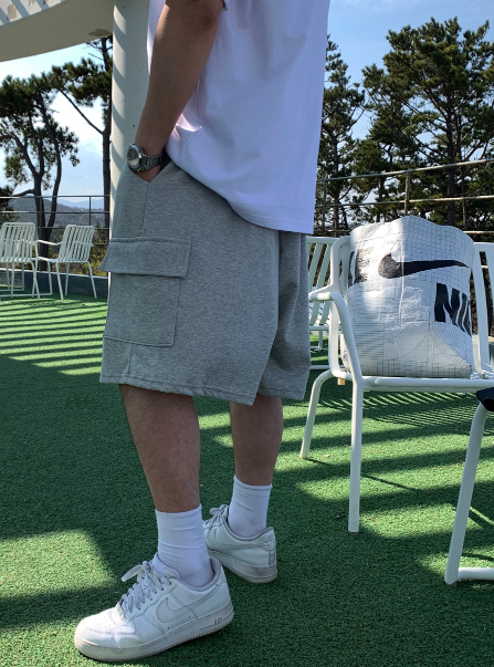 Dens Bermuda Cargo Banding Shorts
