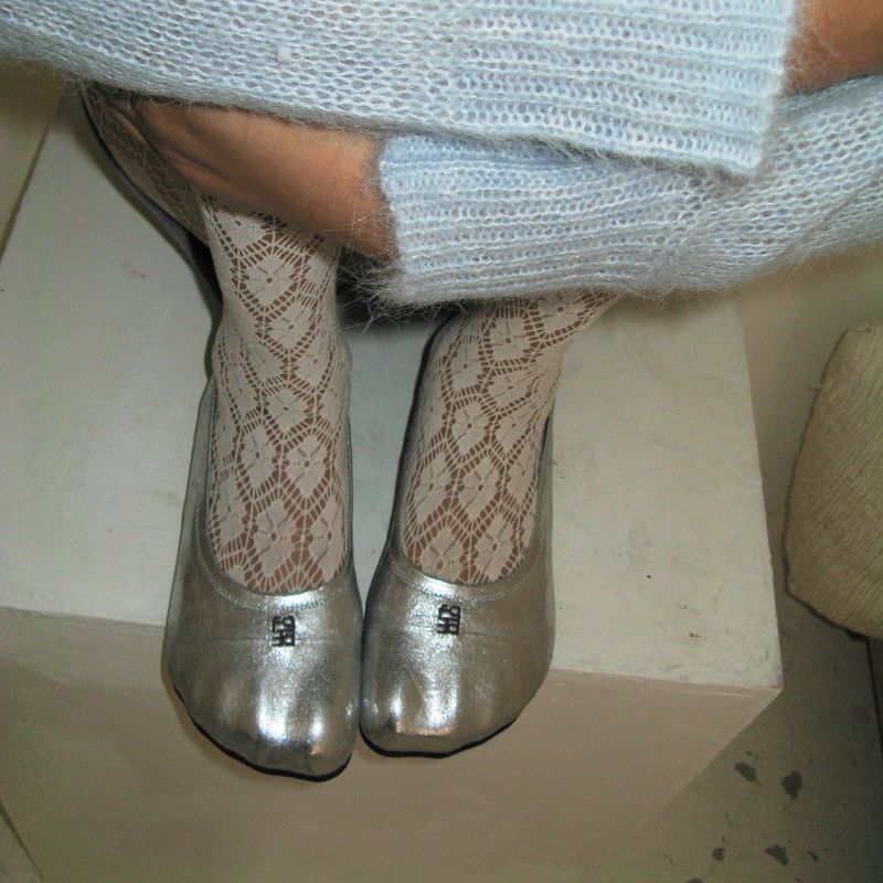 Toe 0029-1. Flat Shoes (Cracked Type) - 2colors