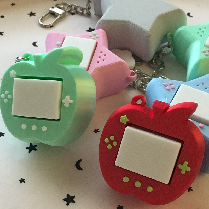 Tomodachi Clicker Keyring