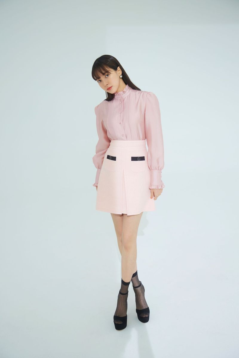 NO.5 TOP - PINK ROSE