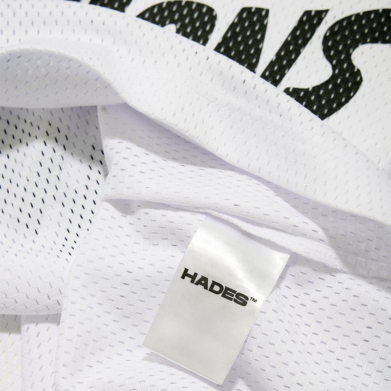 HADES WHITE MESH TEE