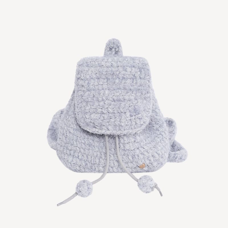 BOUCLE KNIT BACKPACK