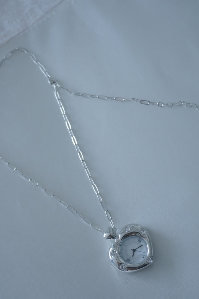 Heartbeam watch necklace
