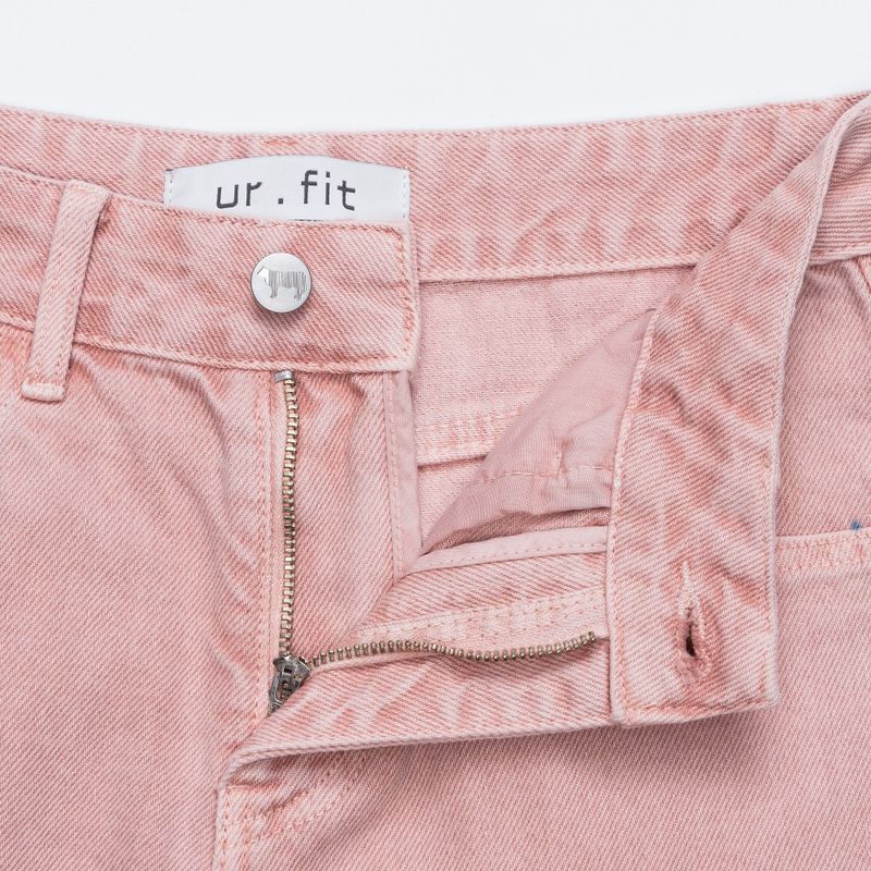 COTTON CANDY DYING SEMI WIDE FIT DENIM PANTS code 21002
