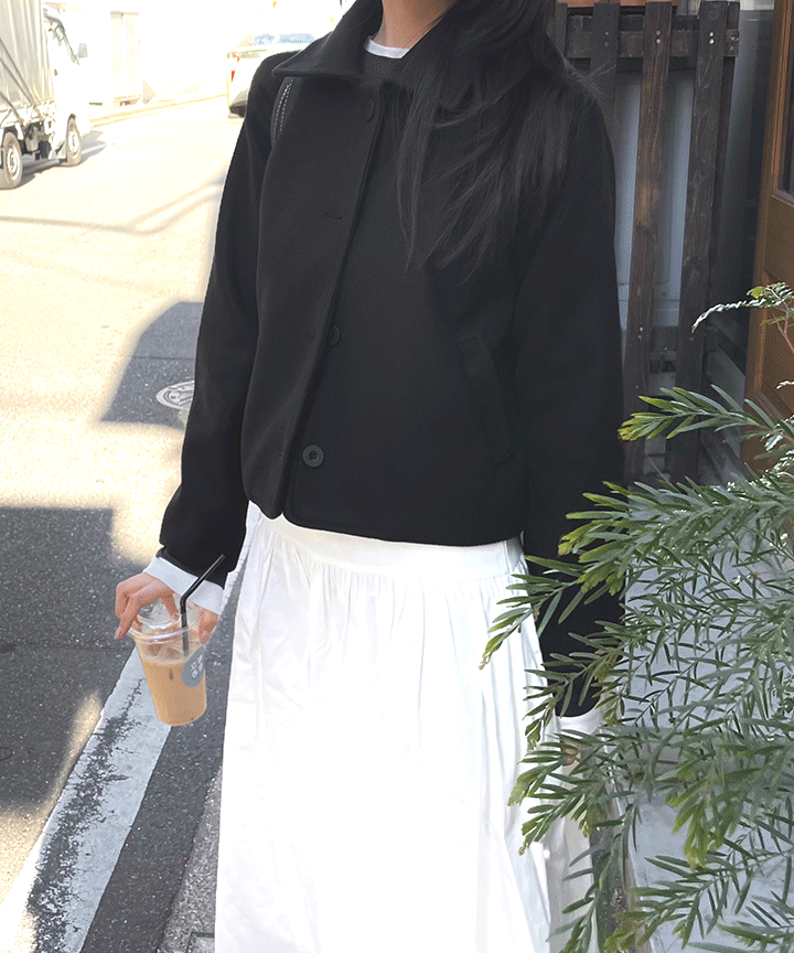 Mot Collar Short Jacket 4C