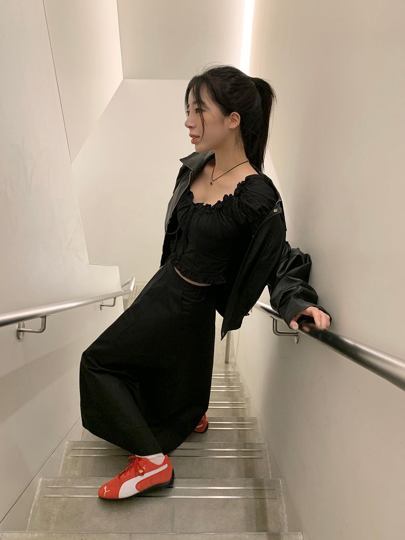 [MADE] POUTO COTTON LONG SKIRT