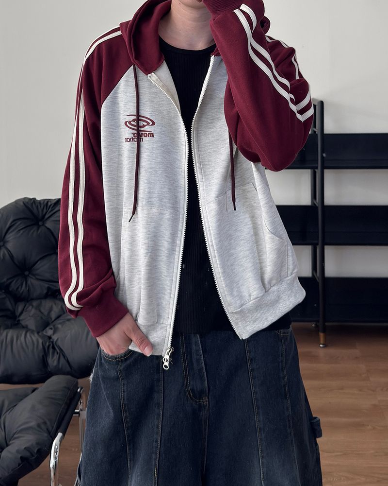 Beltra Track Nagrang Hooded Zip-Up	