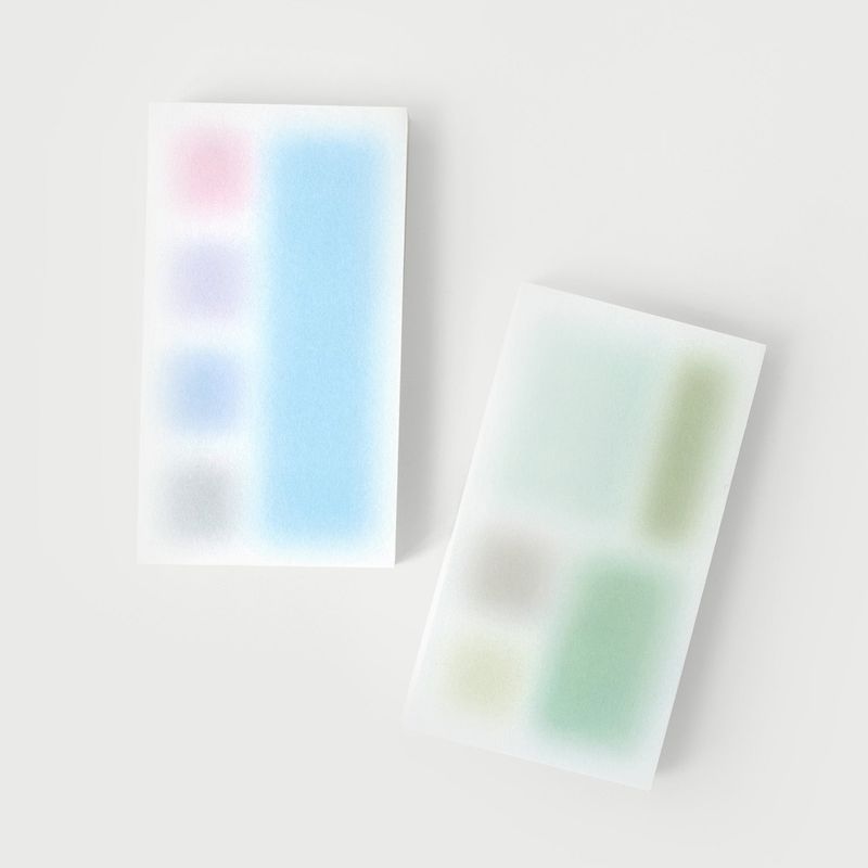 Organize a bit（オーガイナズ ア ビット）の「oab blur memo2 set / 2 pieces（Miscellaneous Goods/Stationery）」