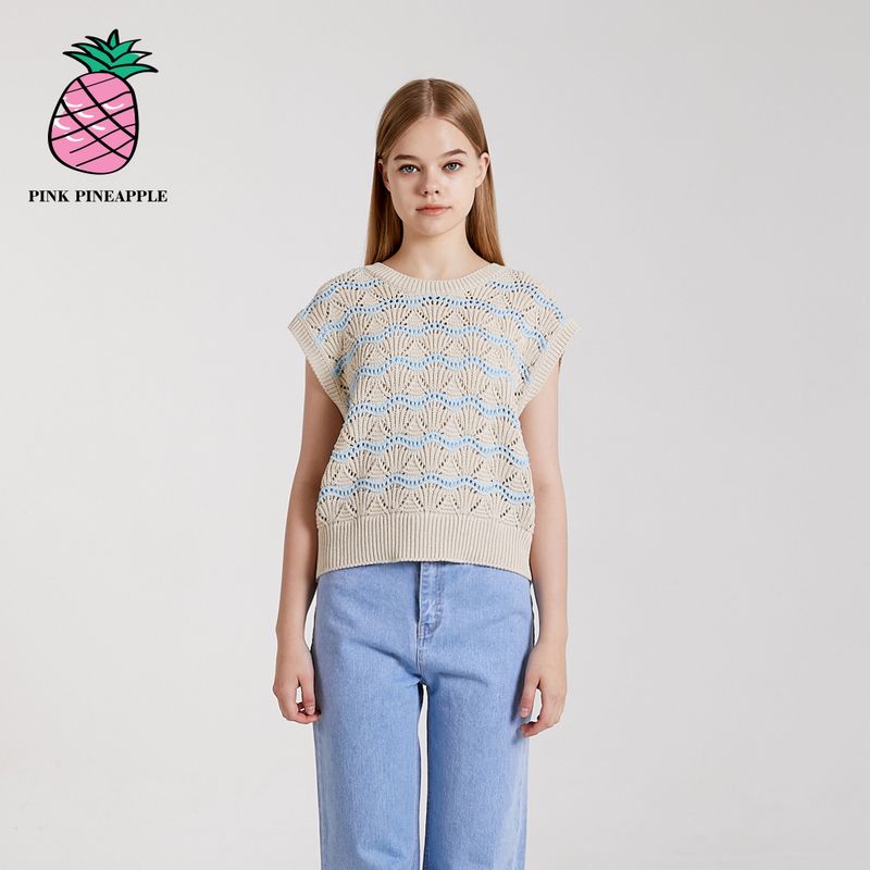 WAVE CROCHET VEST