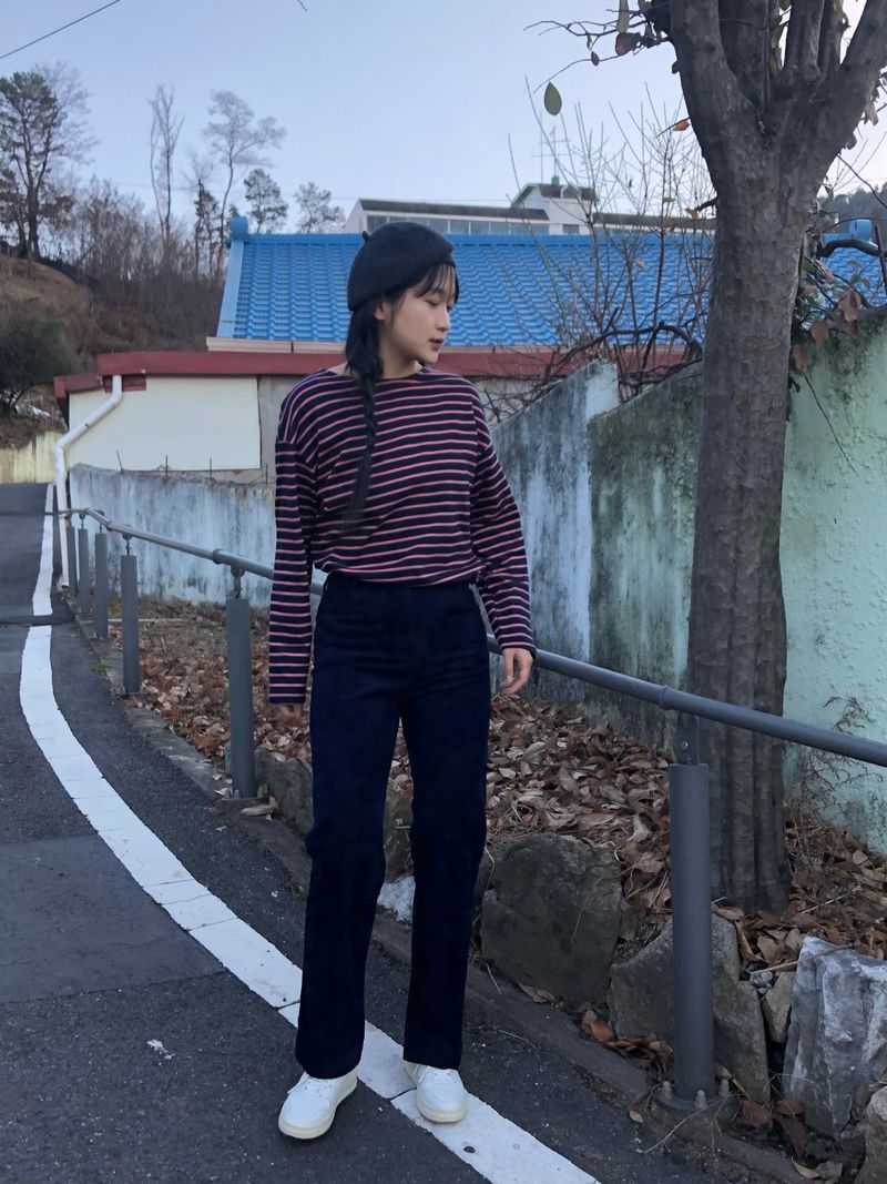 Teddy corduroy pants