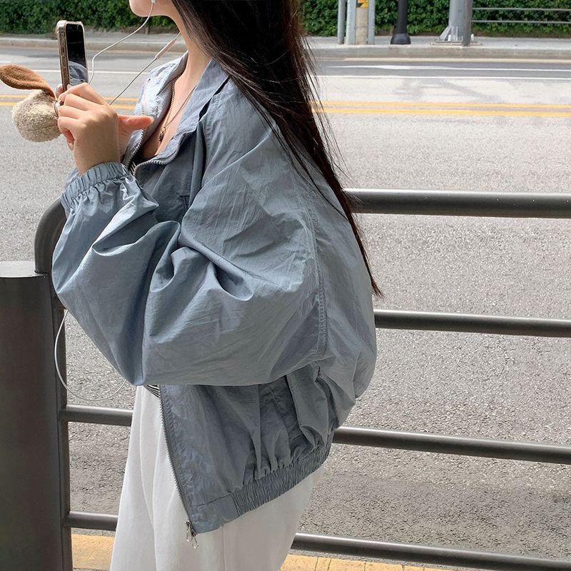 [Bellide made] Two-Way Anorak Windbreaker