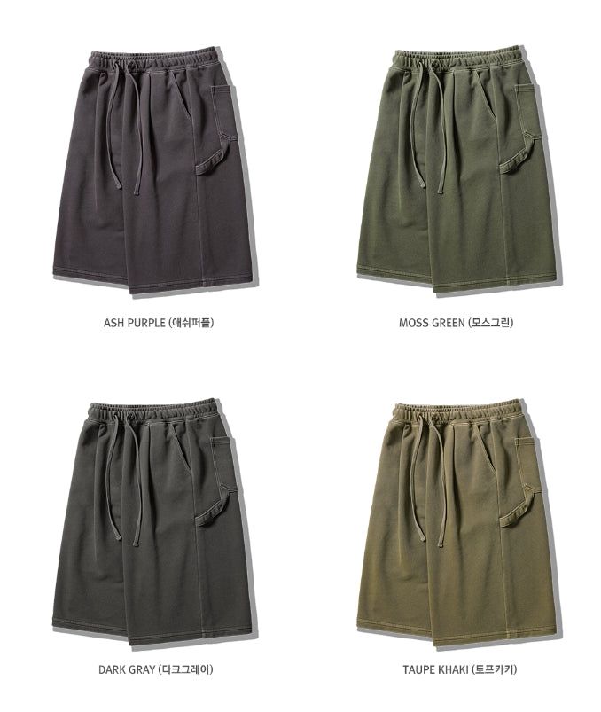 EZKATON（エズカートン）の「26SS★ Pig Dyeing Carpenter Bermuda Sweatpants（Pants）」