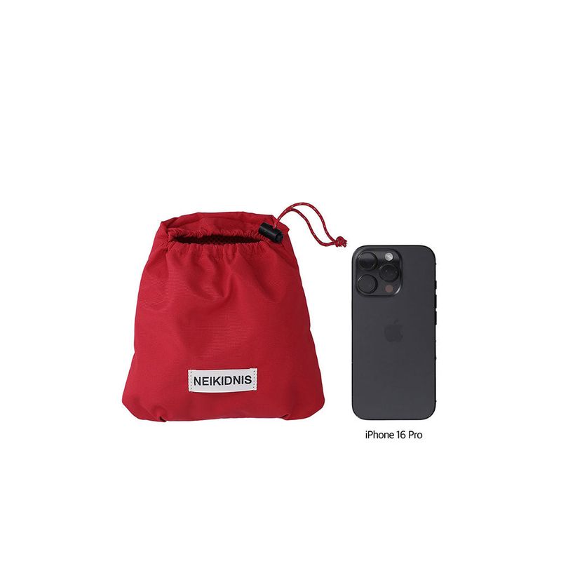 ID PACKABLE MESH BACKPACK / RED