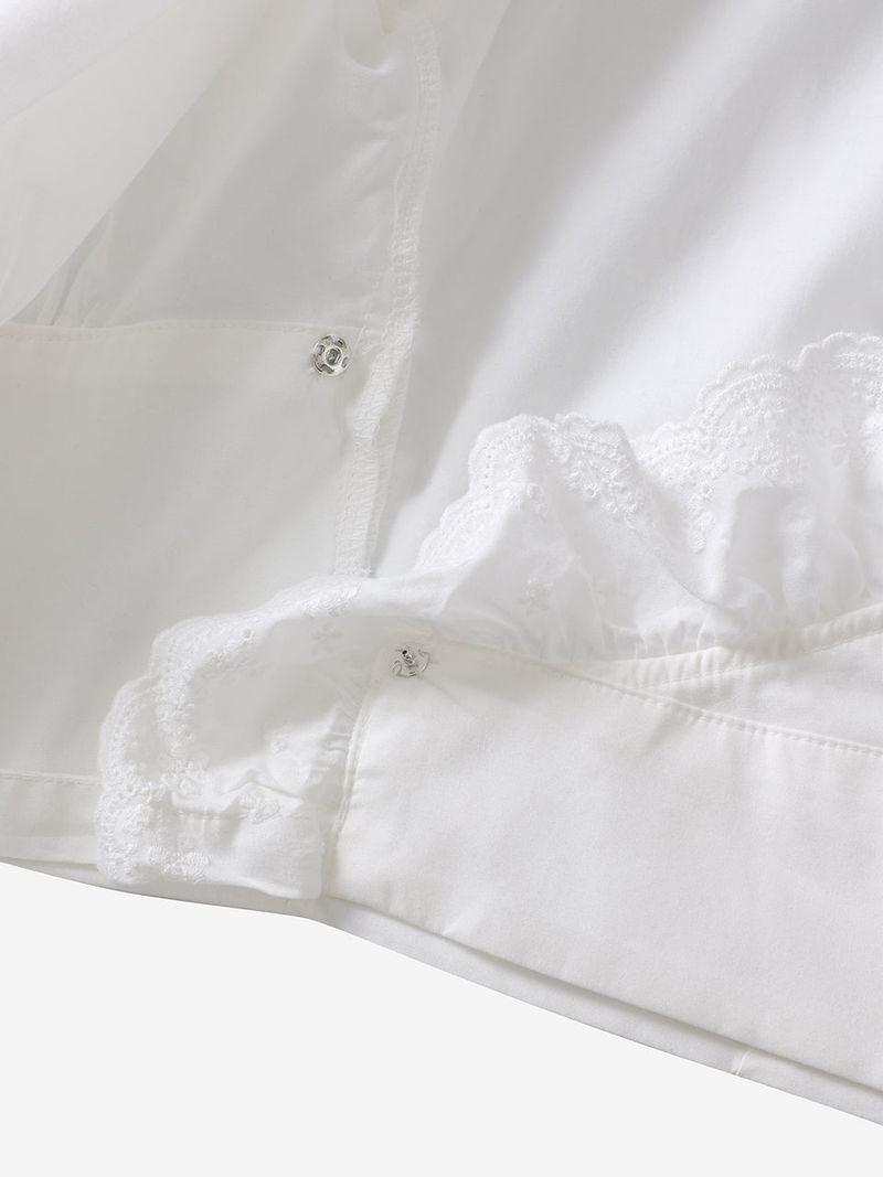 Rosie wrap blouse (Ivory)