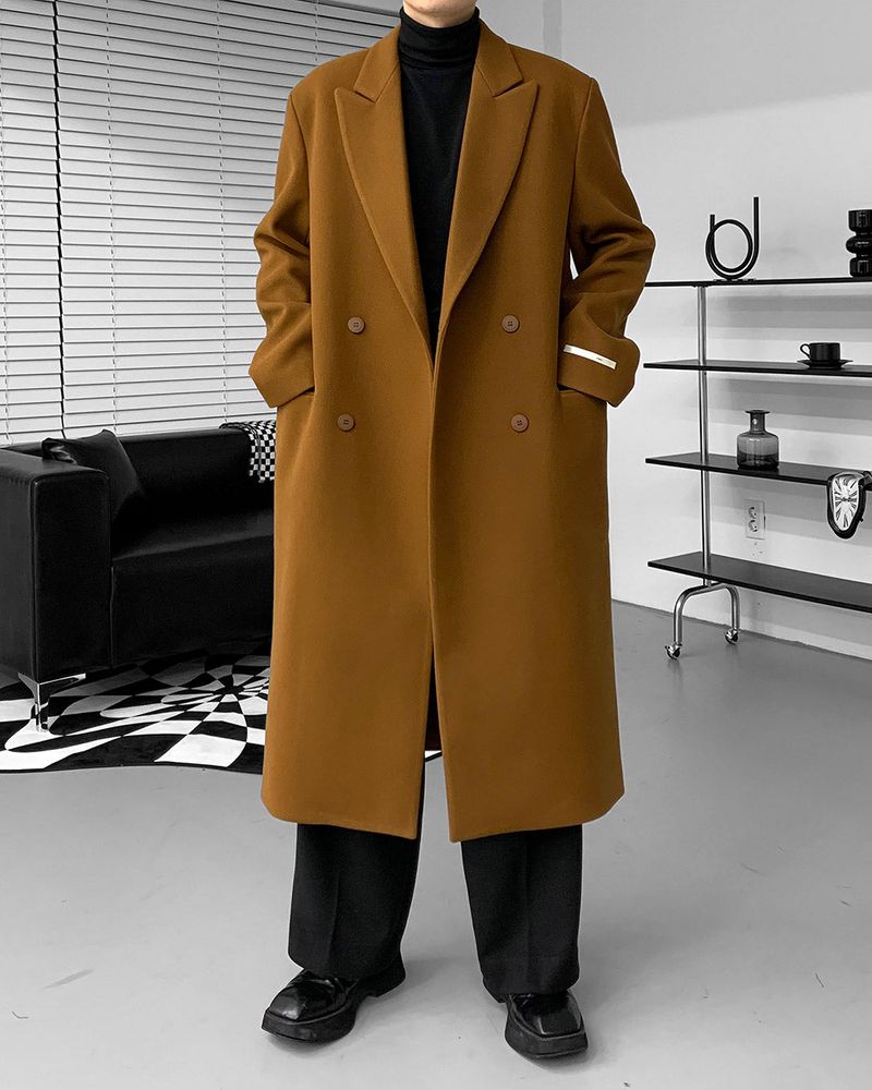COZINESS（コジネス）の「YM Philip Double Wool Coat (2 colors)（Jackets/Outerwear）」