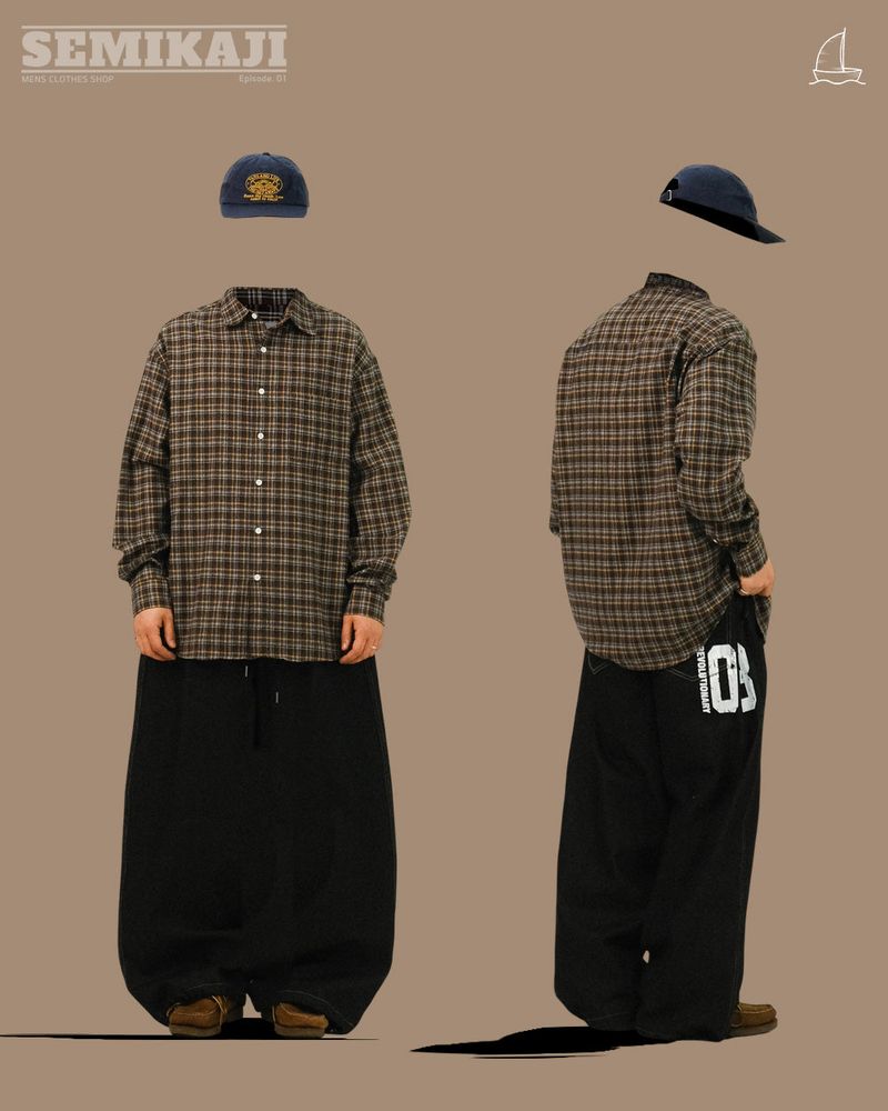 CT Selvage 08 Wide Denim Pants