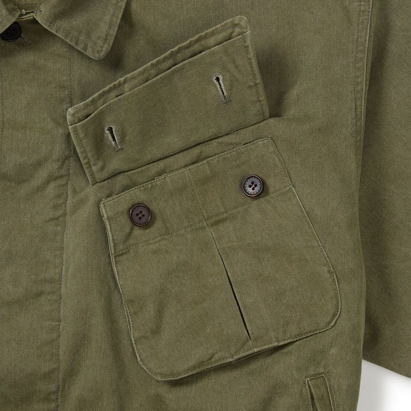 Quiet Trucker Jacket / Olive